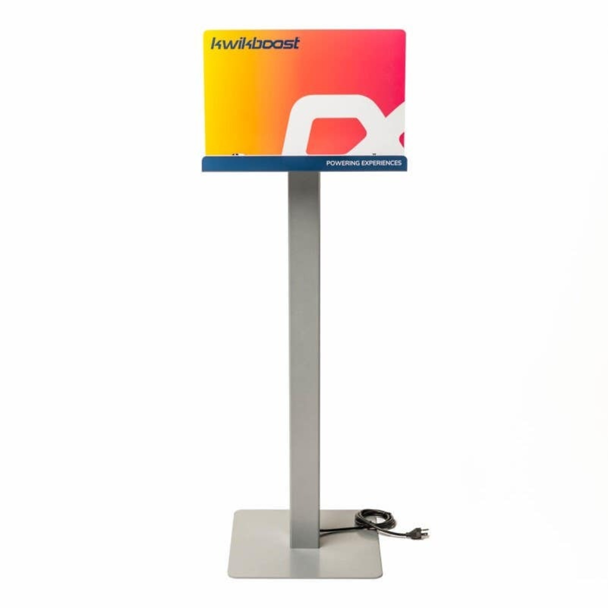 Luxor KwikBoost Deluxe Courtesy Charging Station — Freestanding, Custom Graphics, Model# KB99029